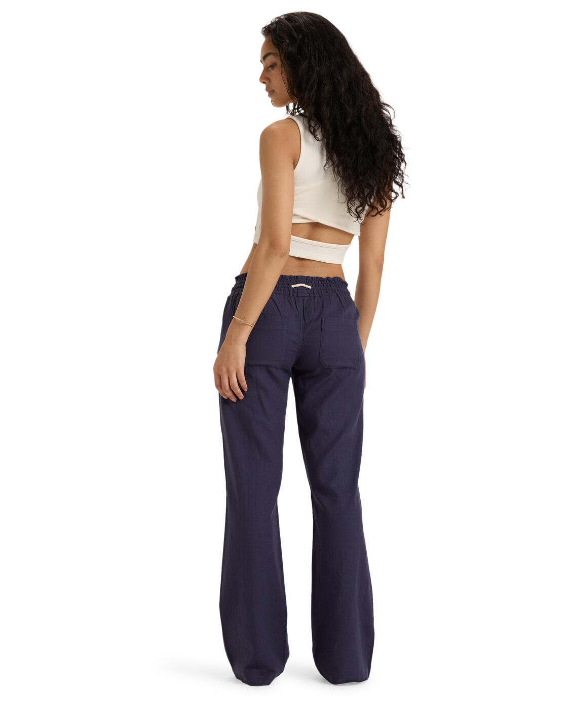 Pantalon évasé OCEANSIDE Bleu Femme 2/4