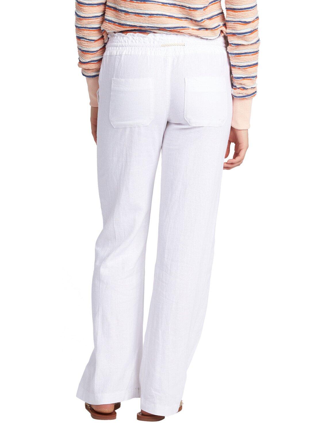 Ausgestellte Hose OCEANSIDE Weiss Dames 2/4