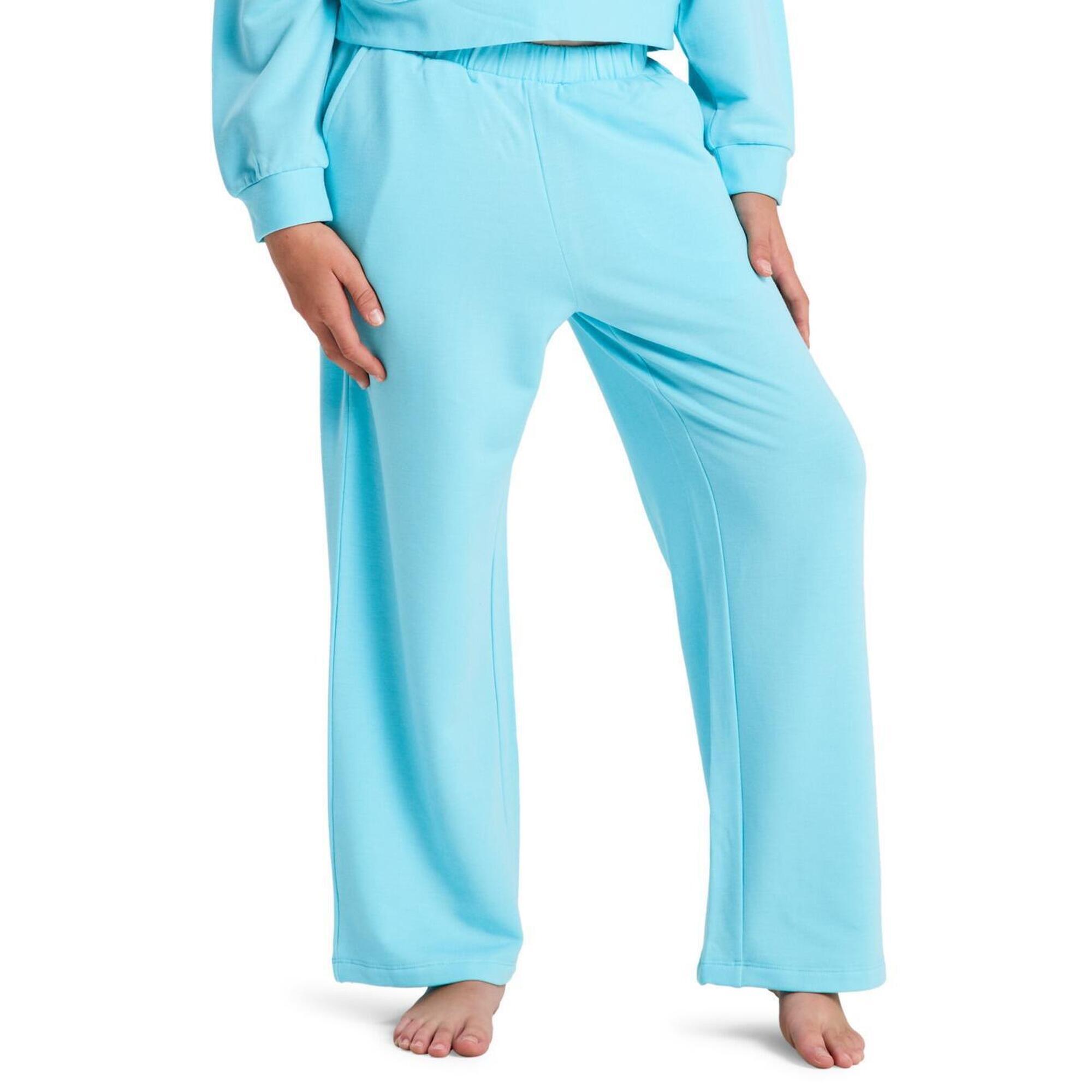 Roxy - Pantalon De Jogging Surfing By Sunlight Bleu Fille - Pantalons - Bleu - Decathlon