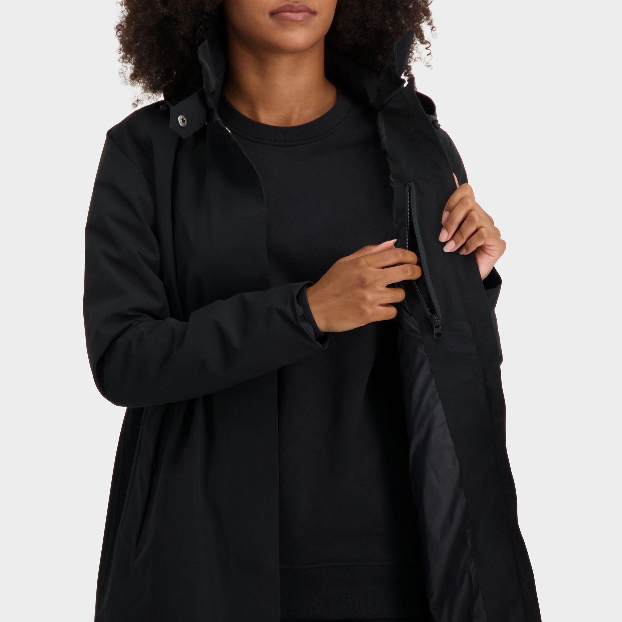 Mac Giacca antipioggia Urban Outdoor Donne Black 7/7