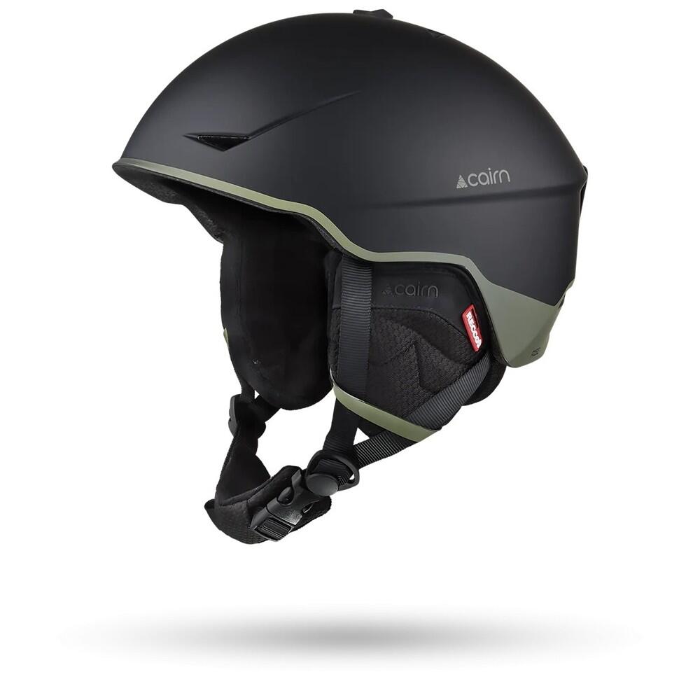 CAIRN Casque de ski RISE PURE - MAT BLACK KHAKI 2/3