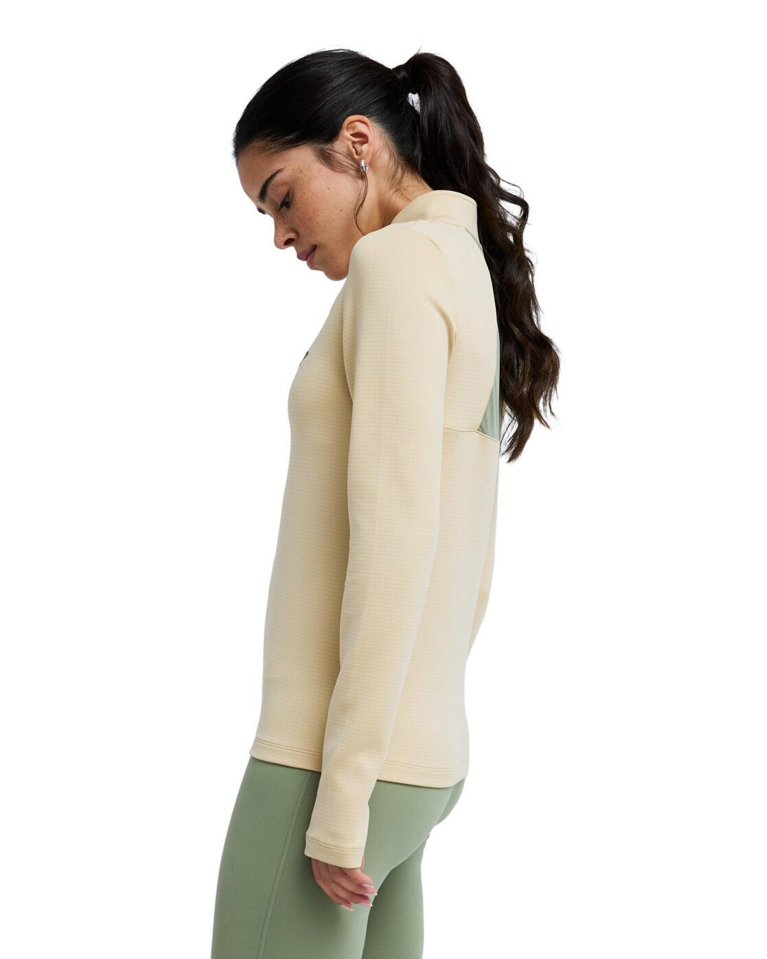 Haut à manches longues respirant BOUNDLESS SPIRIT TECH Beige Femme 3/4