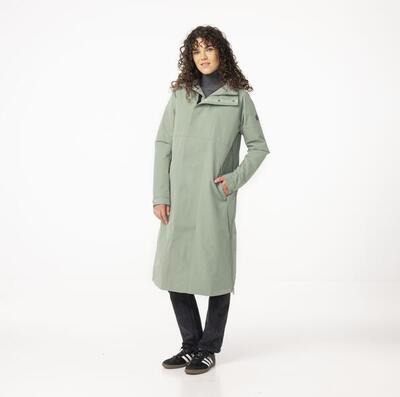 Fiets winter regenjas city slicker groen
