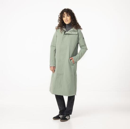 Unisex Fahrrad Winter-Regenjacke City Slicker atmungsaktiv Sage