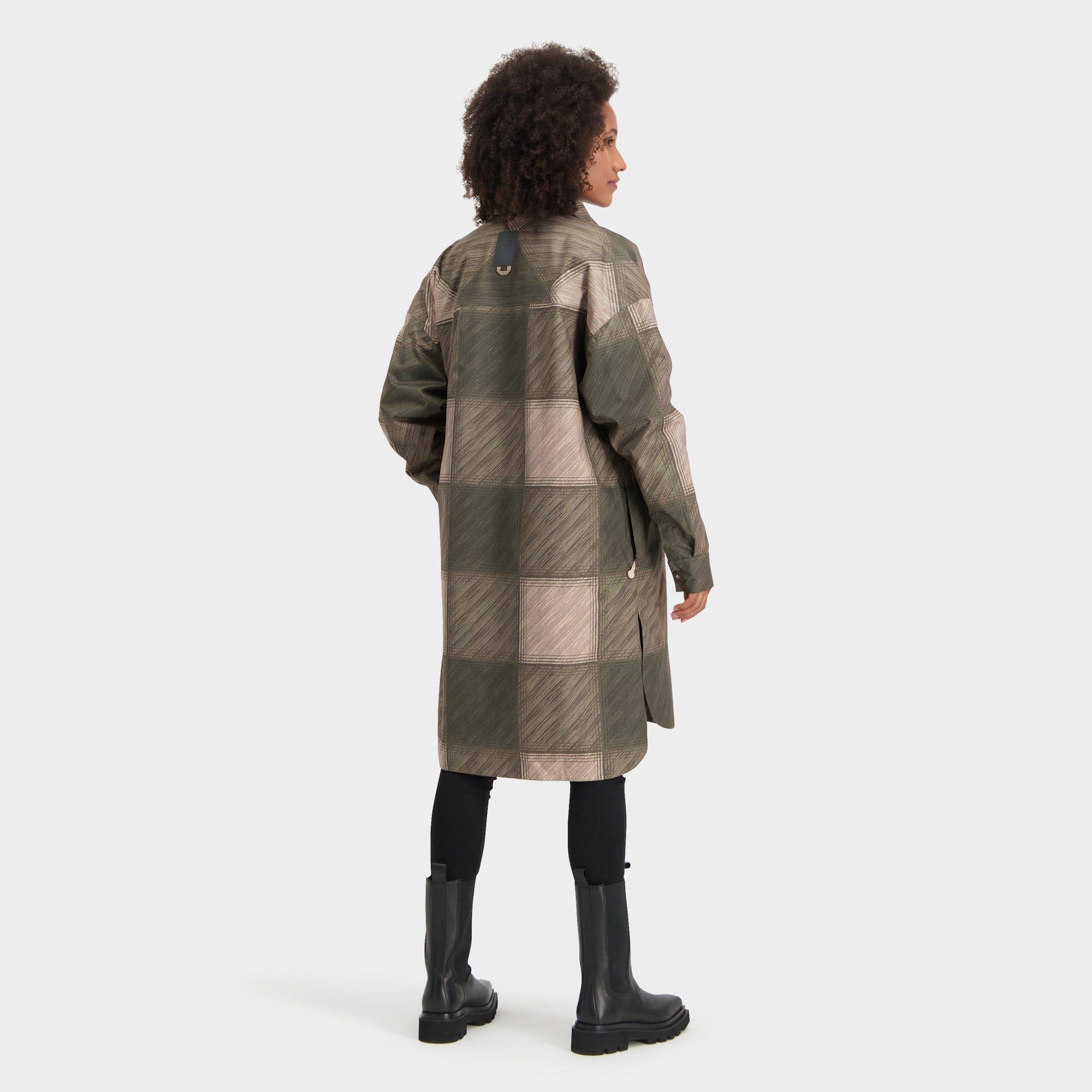 Winter Oversized Veste de pluie en hiver  Femme  Green 3/7
