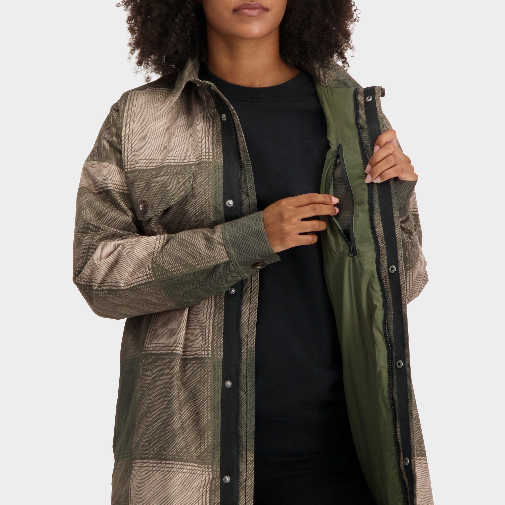Winter Oversized Veste de pluie en hiver  Femme  Green 7/7