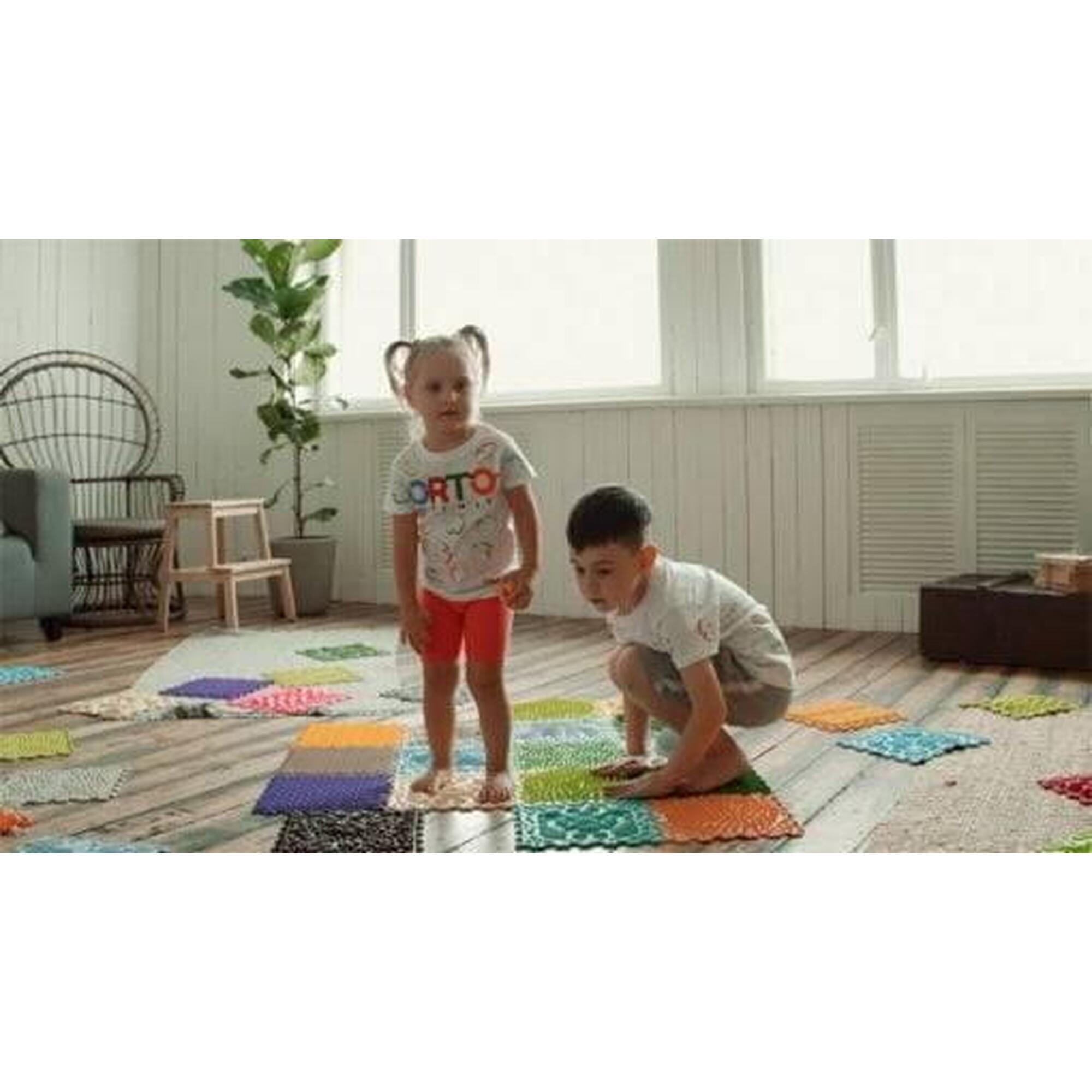 Rainbow Melody Saltea Senzorială Set 9 Piese