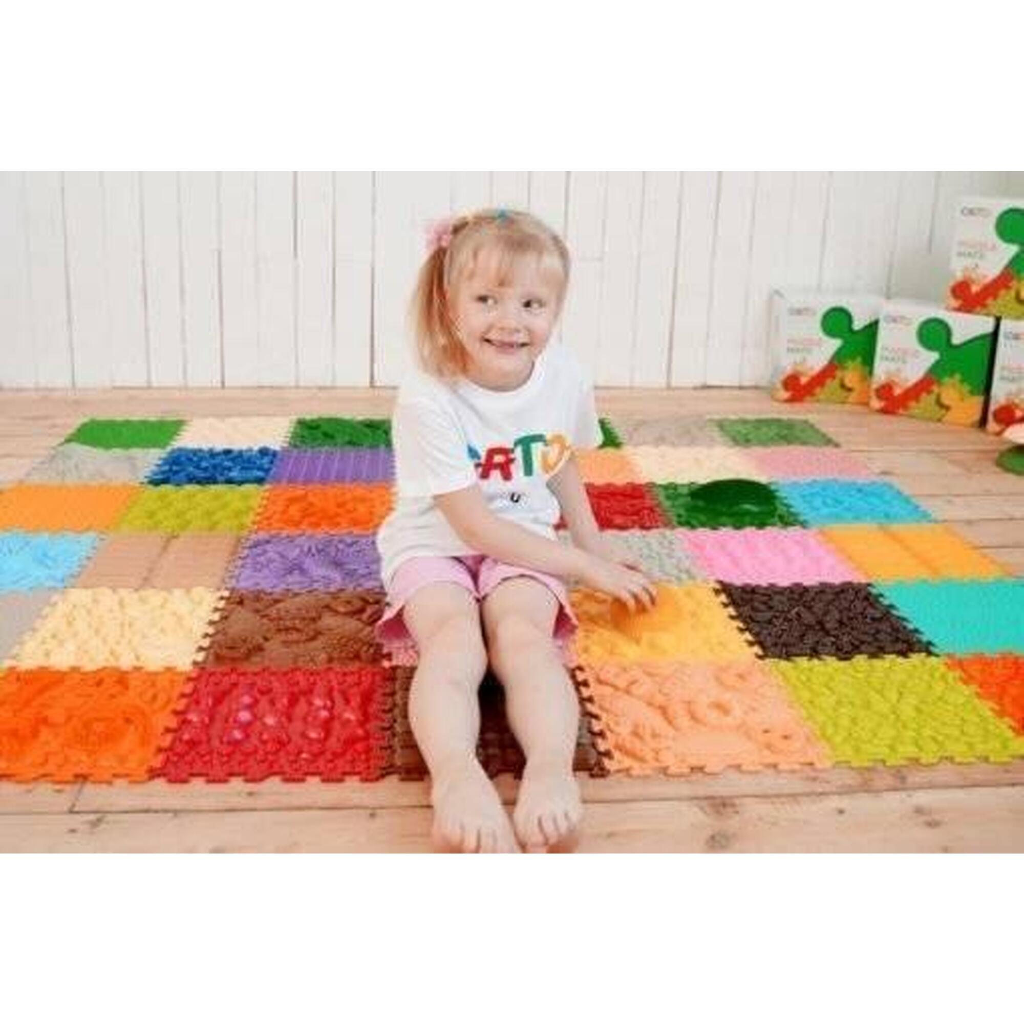 Rainbow Melody Saltea Senzorială Set 9 Piese