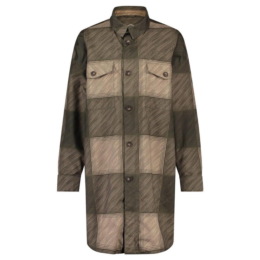 Oversized Rain Shirt Winter Rain Jacket Women  Green