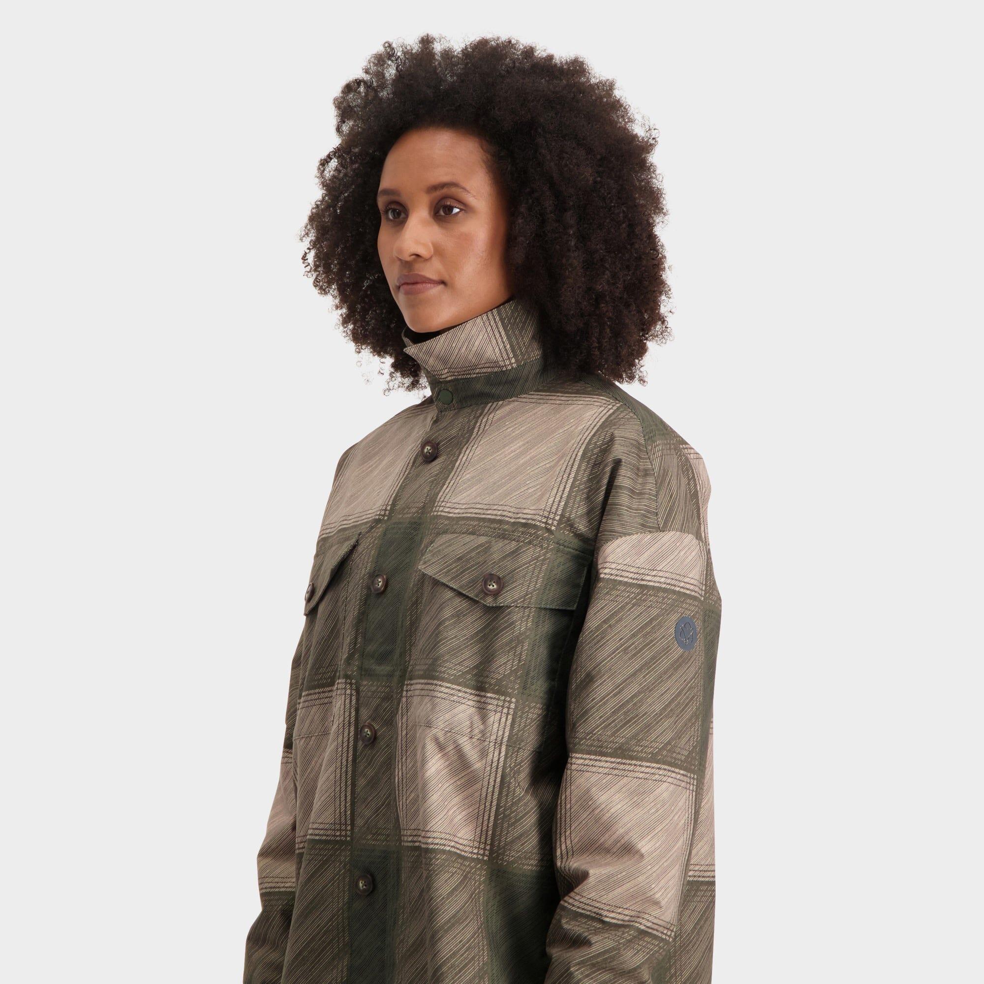 Winter Oversized Veste de pluie en hiver  Femme  Green 6/7