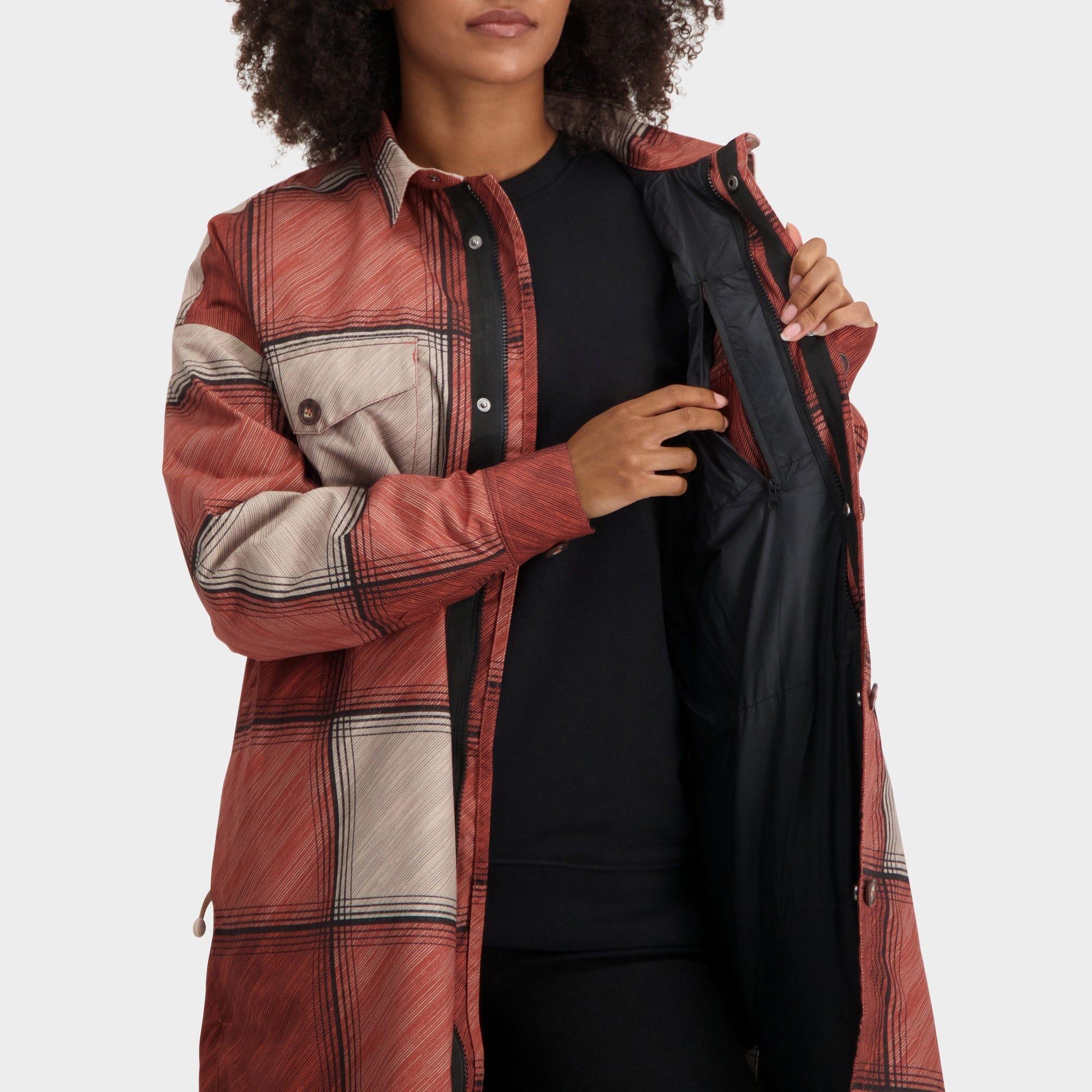 Winter Oversized Veste de pluie en hiver  Femme Cinnabar 6/7