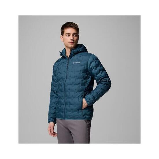 Kurtka puchowa Columbia Delta Ridge II Down Hooded Jacket - everblue S