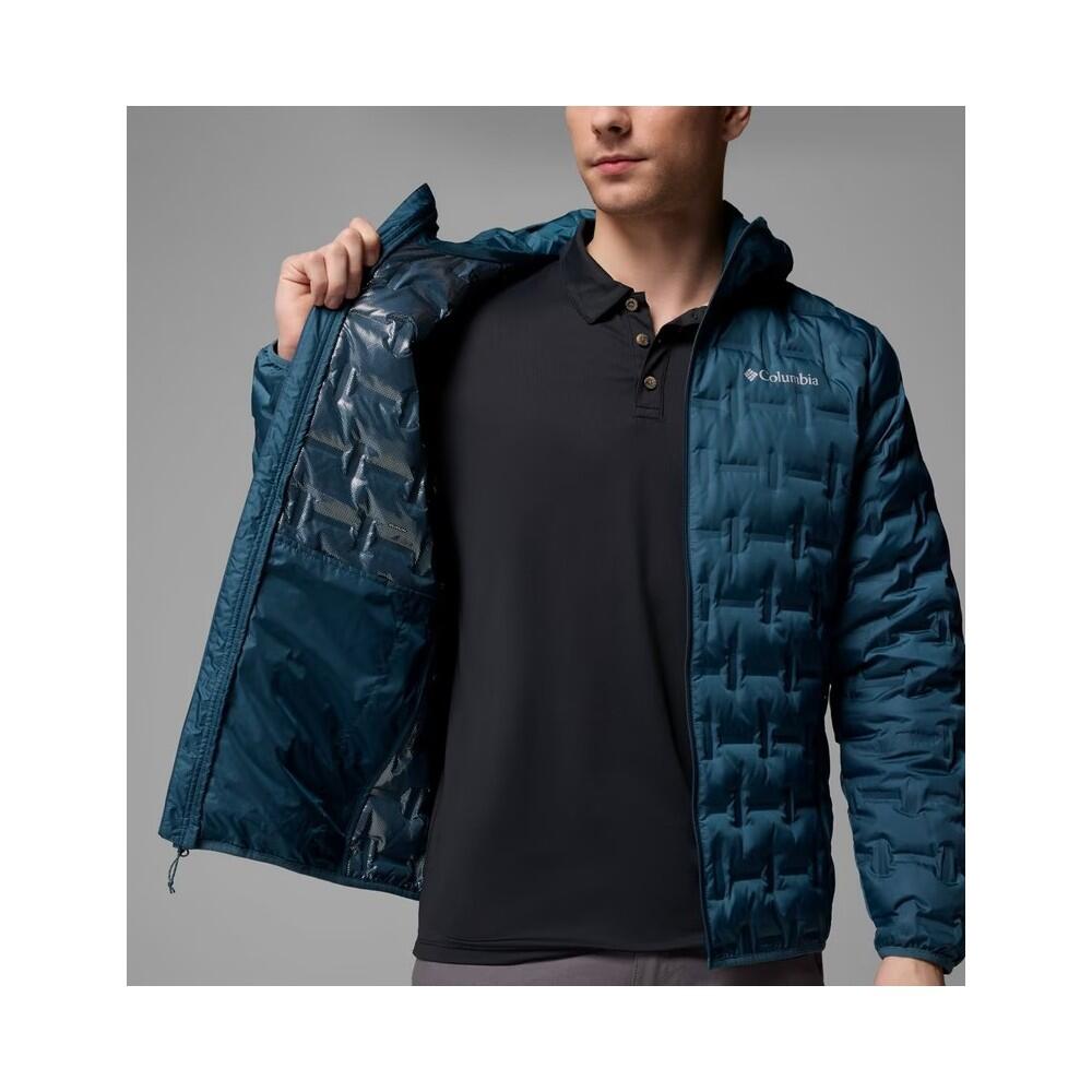 Kurtka puchowa Columbia Delta Ridge II Down Hooded Jacket - everblue S 3/7
