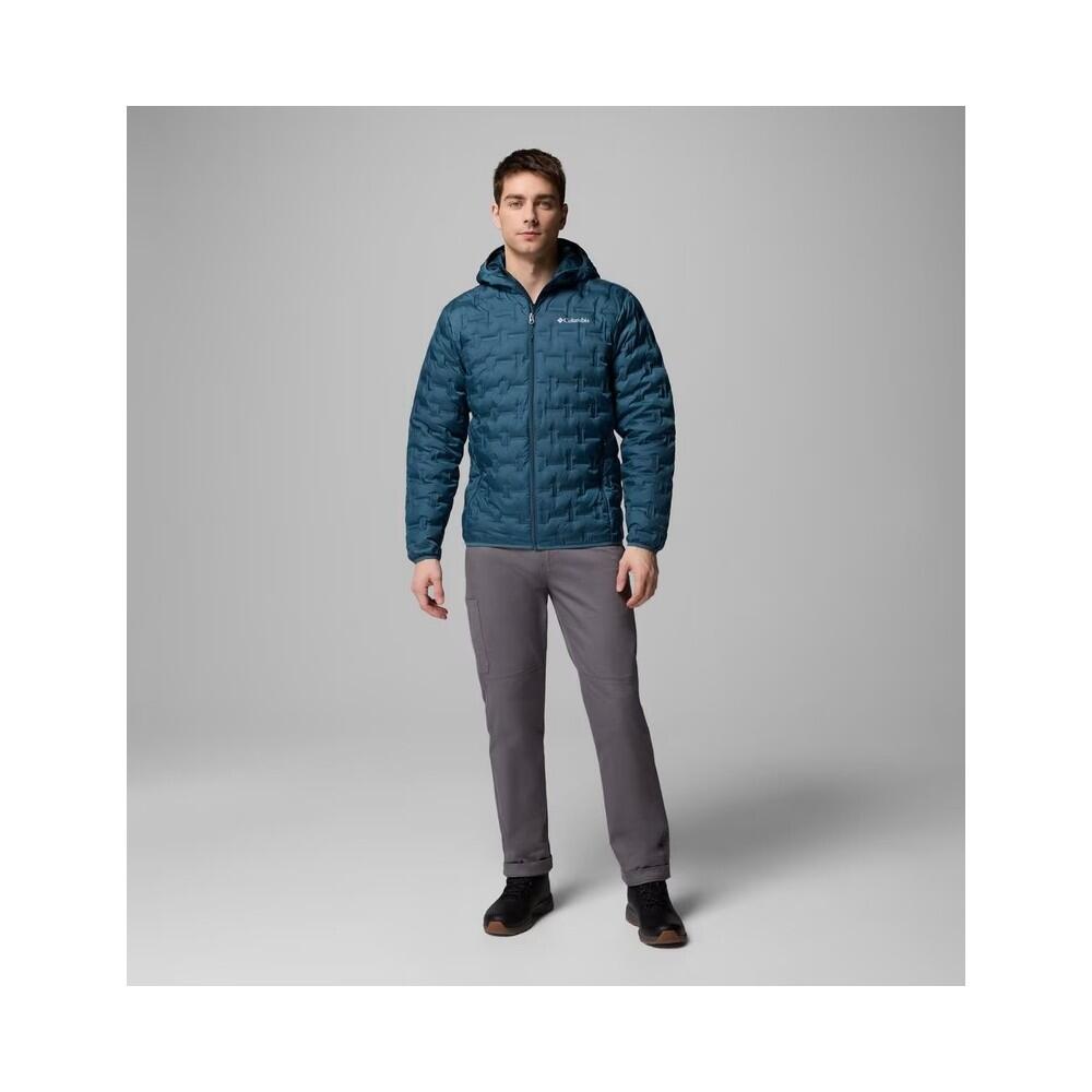 Kurtka puchowa Columbia Delta Ridge II Down Hooded Jacket - everblue S 7/7
