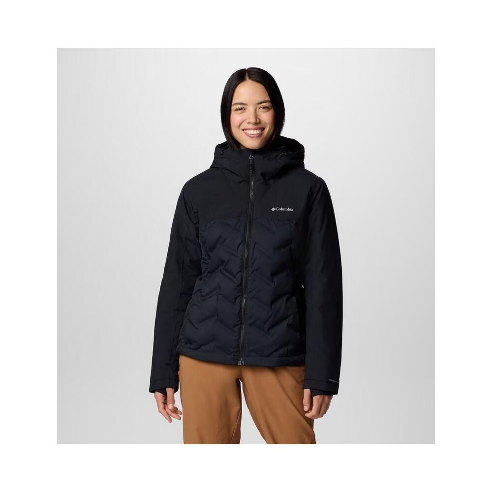 Columbia - Columbia Veste En Duvet Imperméable À Capuche Grand Trek™ Iii Femme - Black - Doudoune Synthétique - Noir - Decathlon