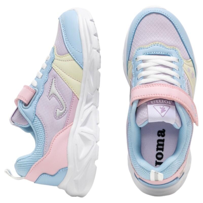 Zapatillas Deportivas con Luces Niña Joma Nova 2616 Rosa/Azul Ligeras 3/6