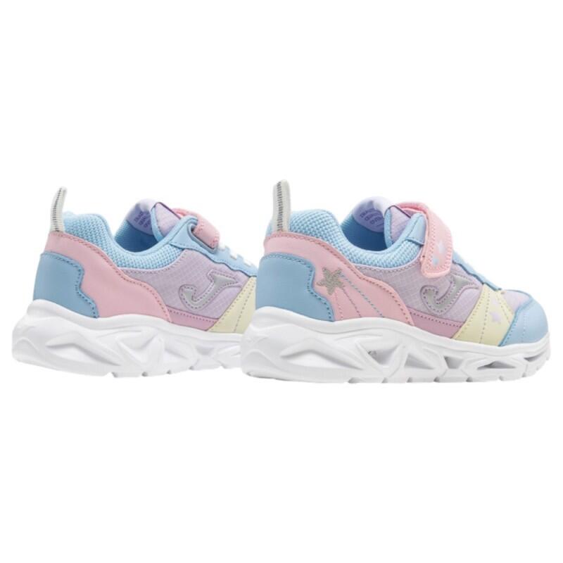 Zapatillas Deportivas con Luces Niña Joma Nova 2616 Rosa/Azul Ligeras 4/6