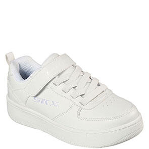 Pantofi sport copii Skechers Sport Court 92 Zelder, alb 28
