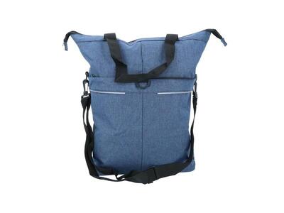 Dresco multifunctionele enkele fietstas - 18 liter - blauw