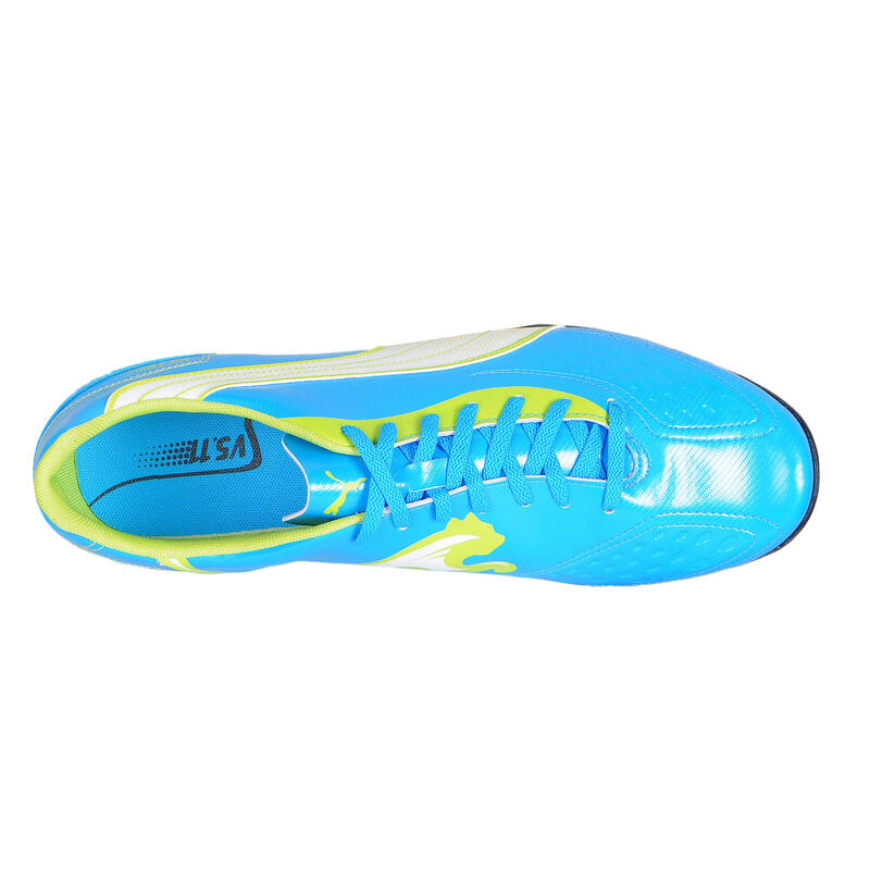Ghete fotbal Puma V5.11 TT, blue-white-lime 46