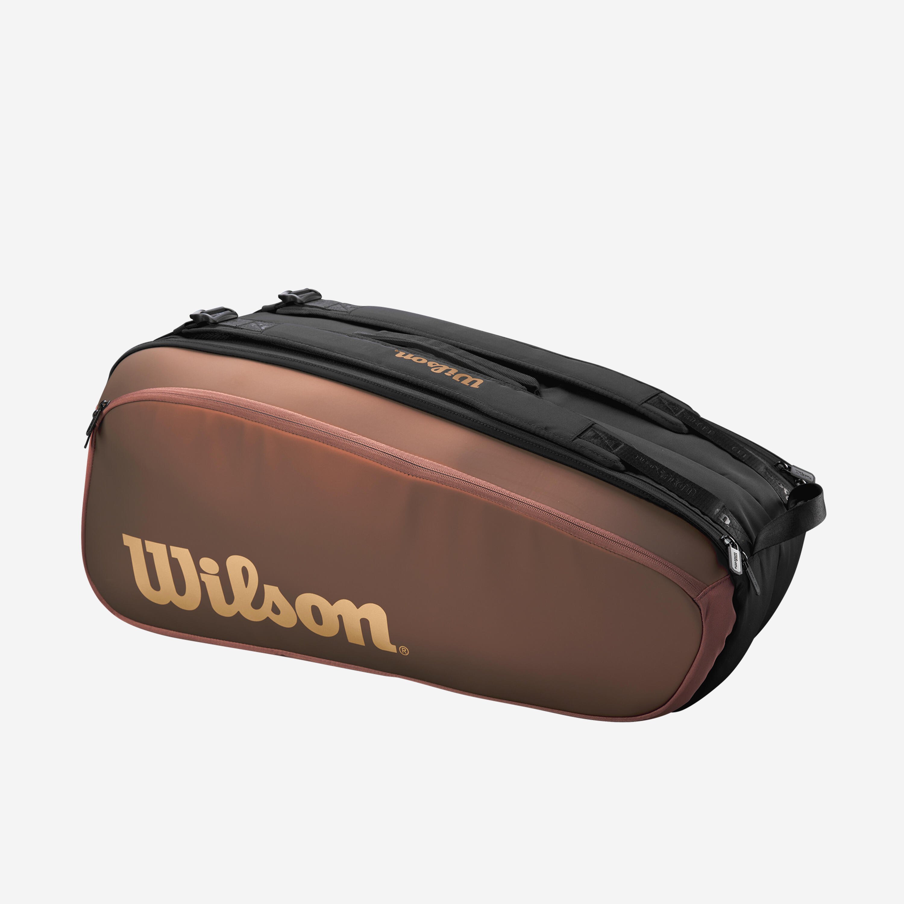 Wilson - Seconde Vie - Sac De Tennis Thermobag Wilson Super Tour Pro Staff... - Très Bon - Sac De Raquette - Incolore|marron|noir - Taille Unique - Decathlon