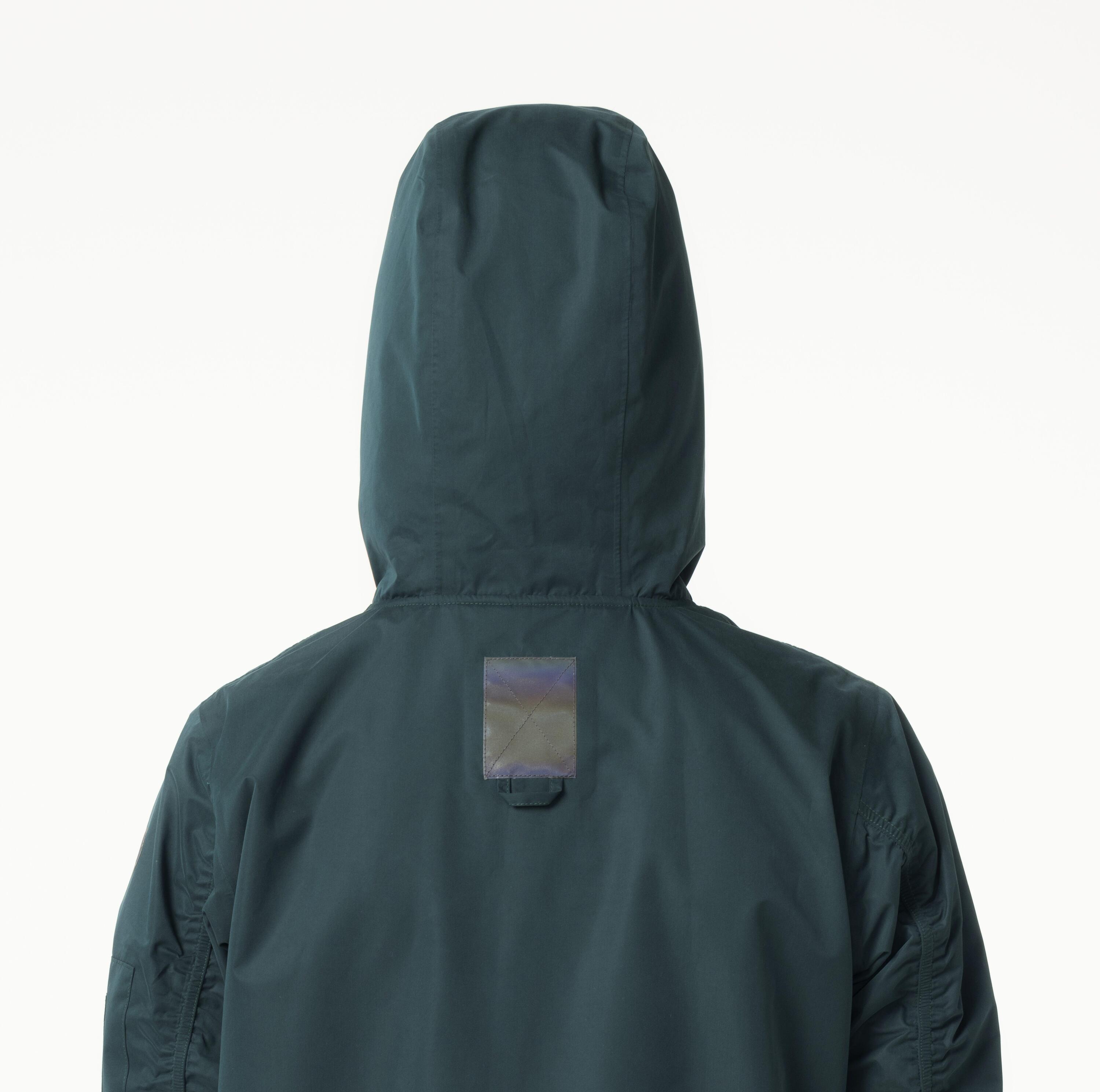 Long Bomber Regenjacke  Damen Deep Sea Green 6/7