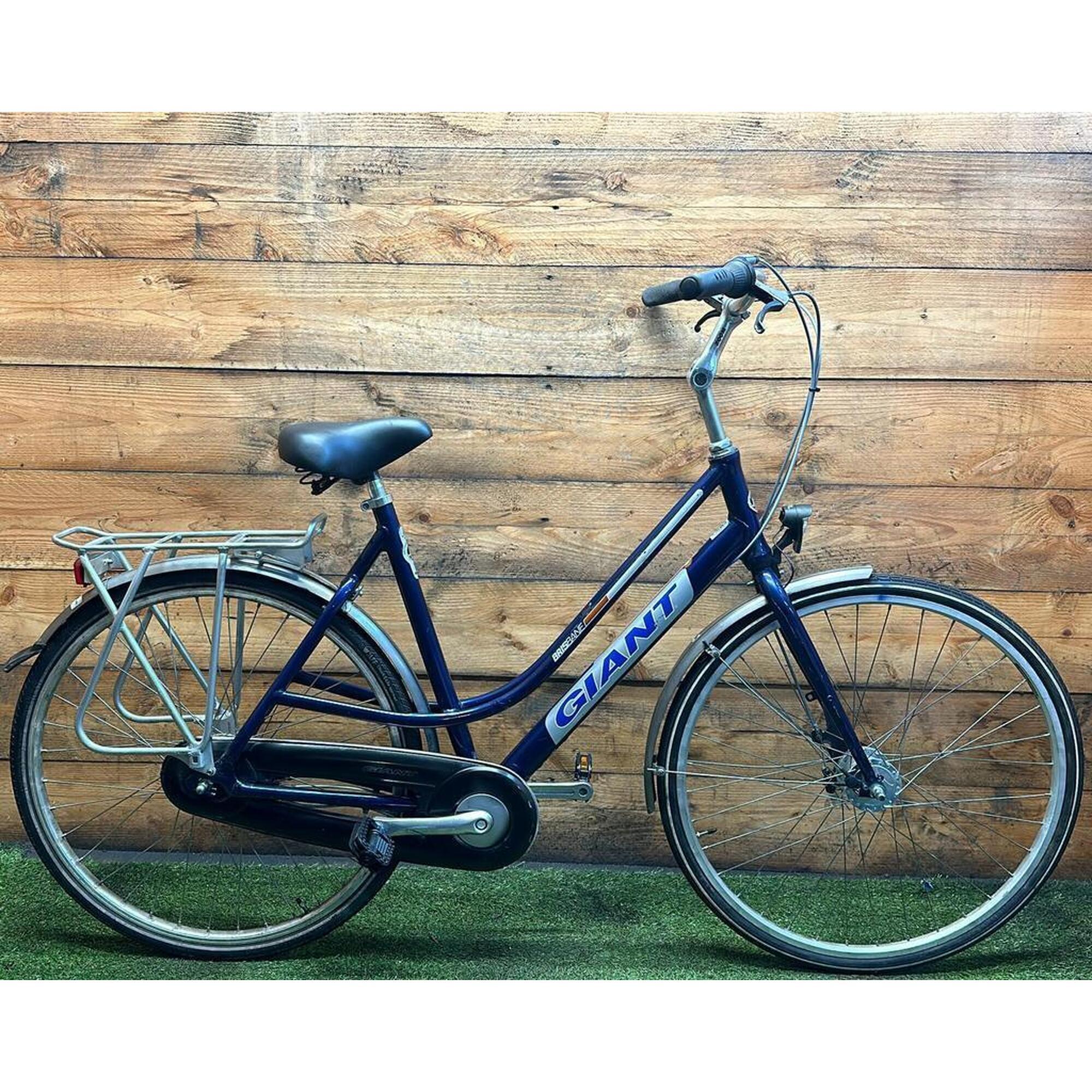 Giant - Vélo D’occasion Giant Brisbane 7v 28inch 57cm - Vélo Ville - Noir - Decathlon