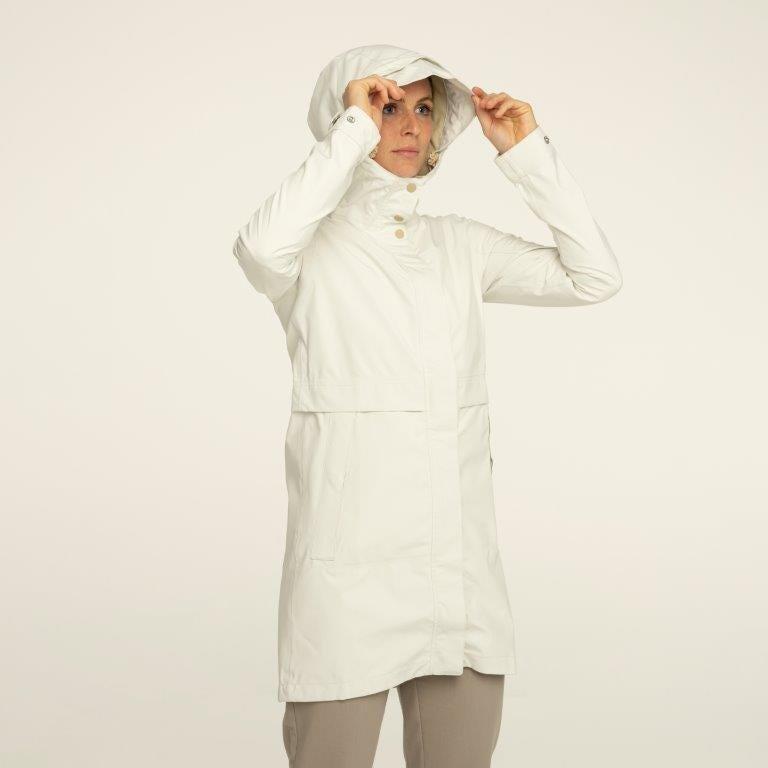 Undyed Parka Rain Jacket  Women