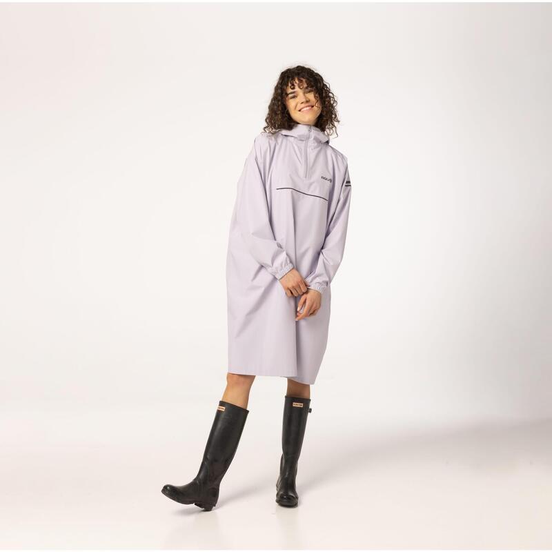 Longsleeve Rain Poncho  Dusty Lilac
