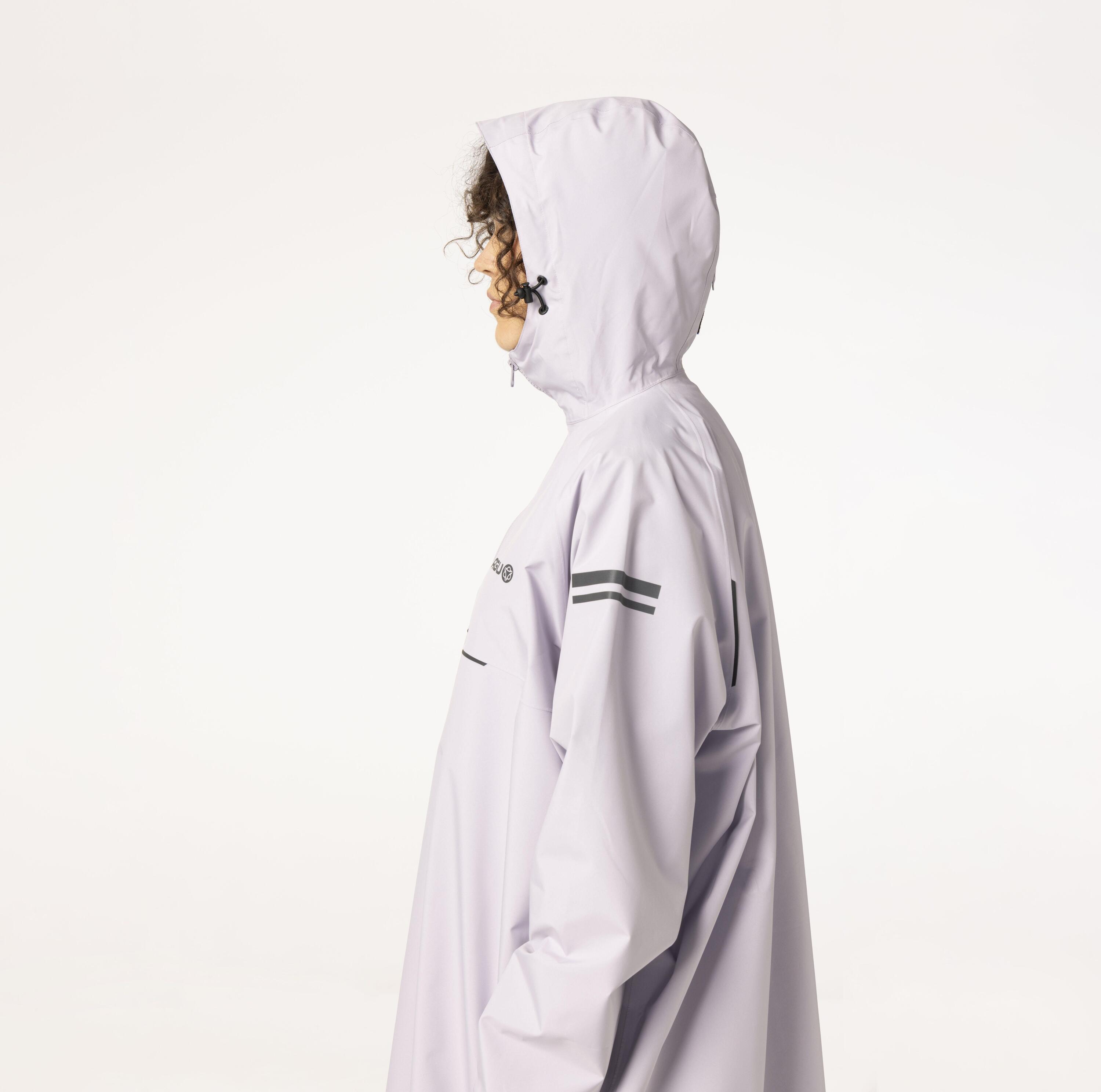 Longsleeve Regenponcho  Dusty Lilac 7/7