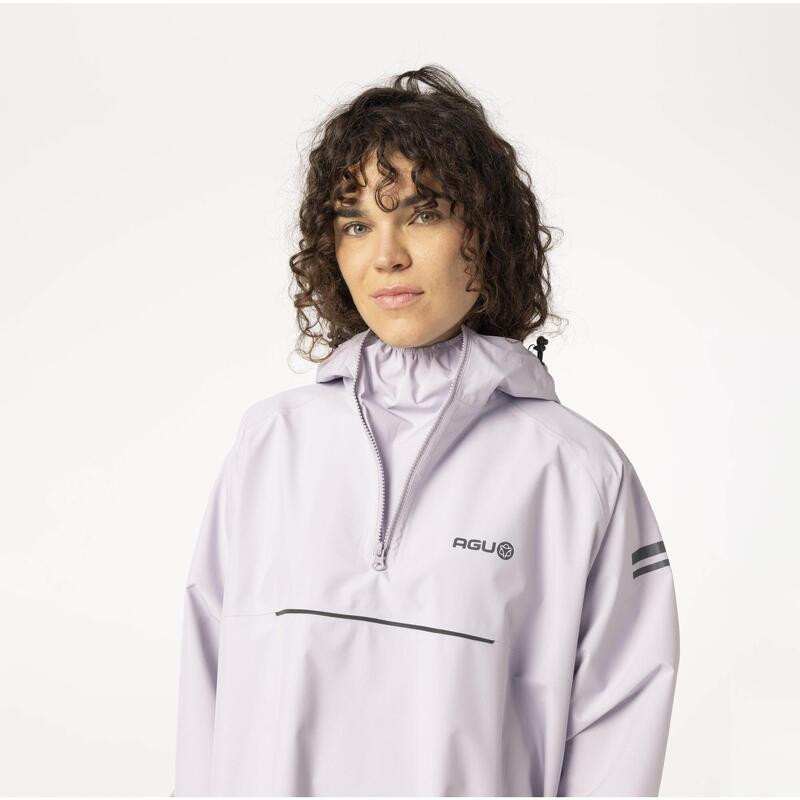 Longsleeve Rain Poncho Dusky Lilac