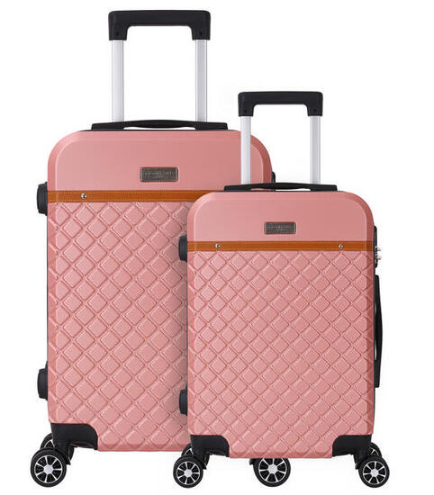 Ensemble De 2 Valises Valises M/L Odeon Rose