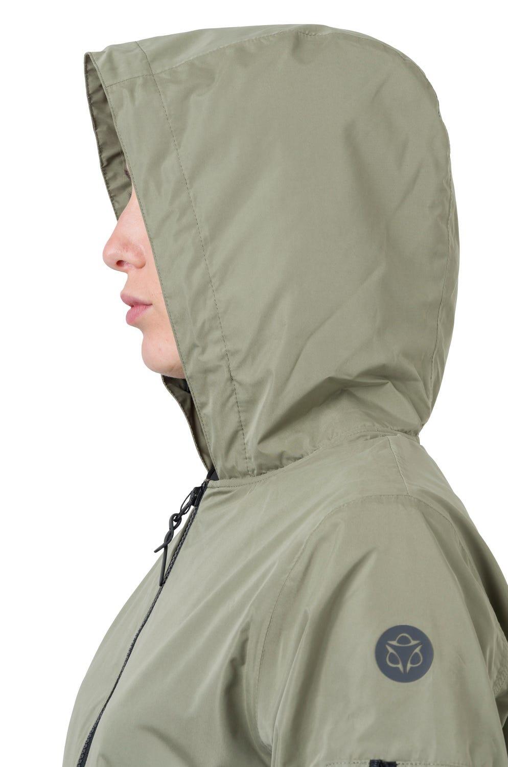 Long Bomber Giacca antipioggia Urban Outdoor Donne Green Pistachio 5/7