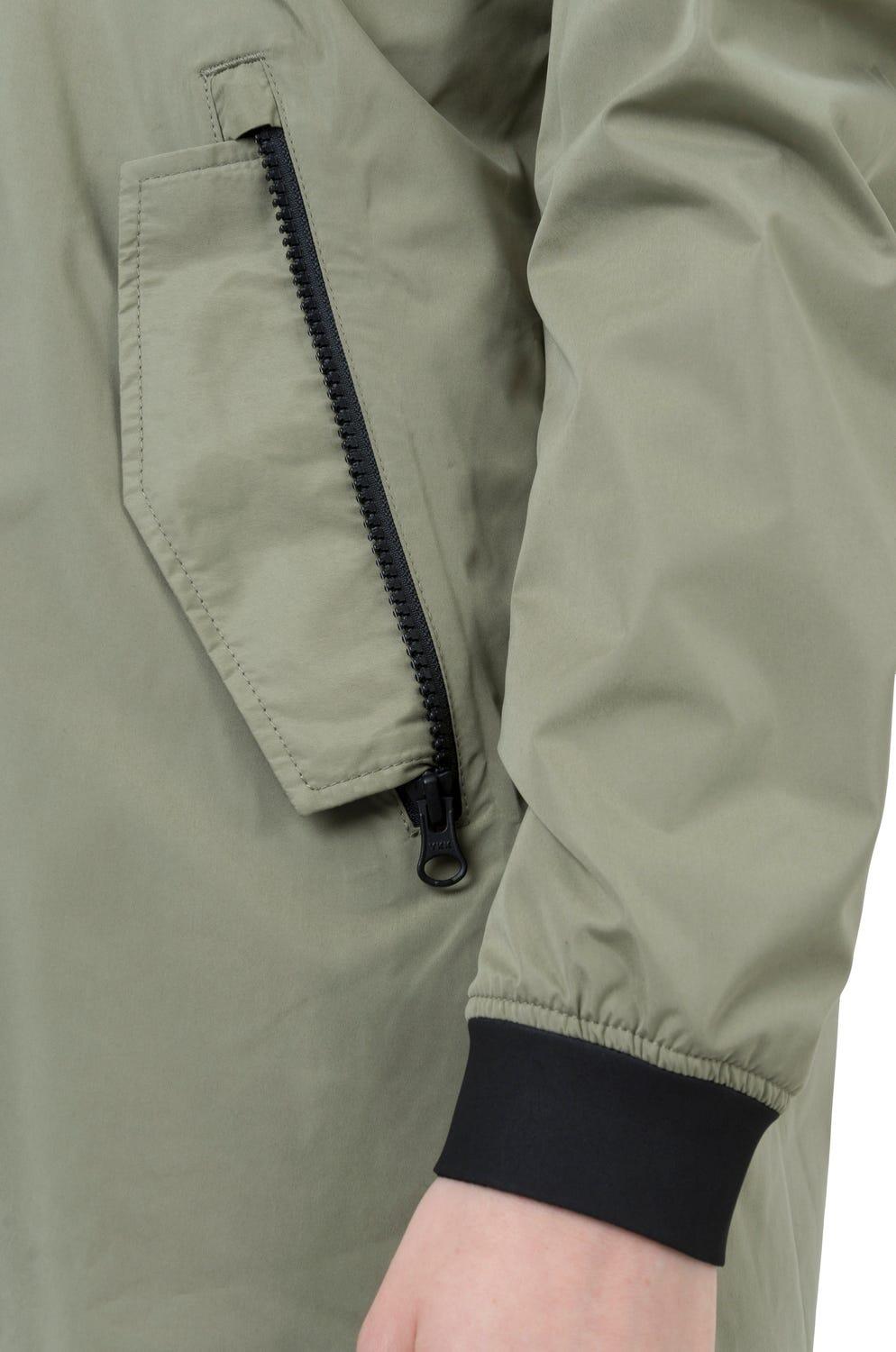 Long Bomber Giacca antipioggia Urban Outdoor Donne Green Pistachio 4/7