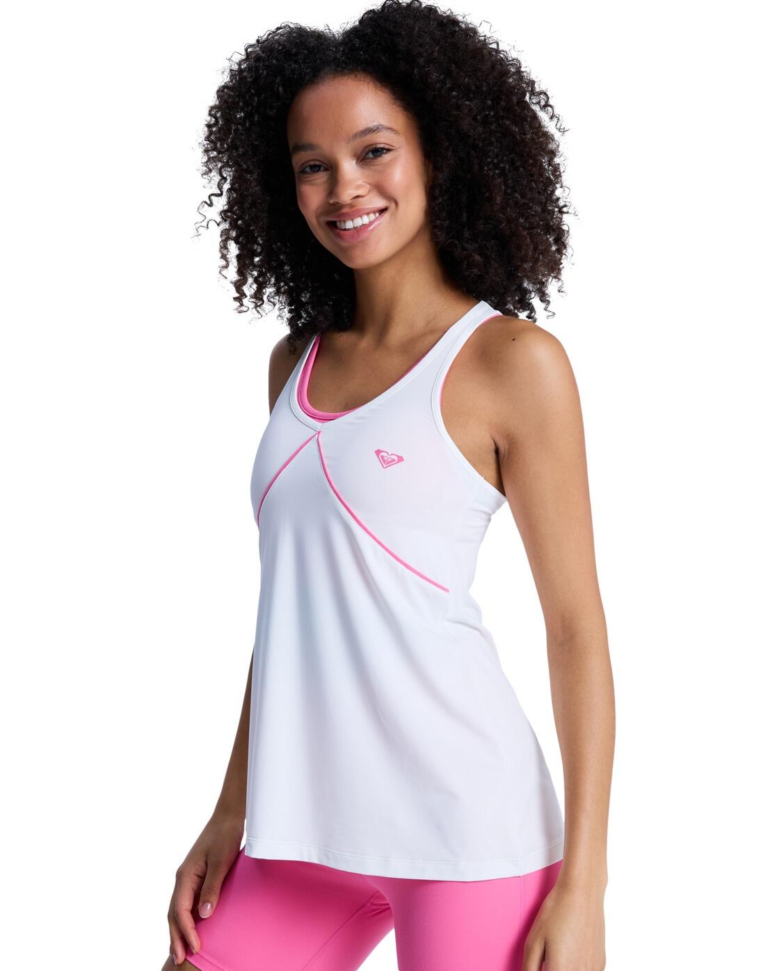 Débardeur technique sans manches MOVE FREE 2 Blanc Femme 3/4