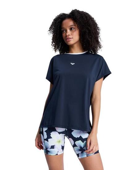 Haut de sport manches courtes MOVE FREE 2 Noir Femme