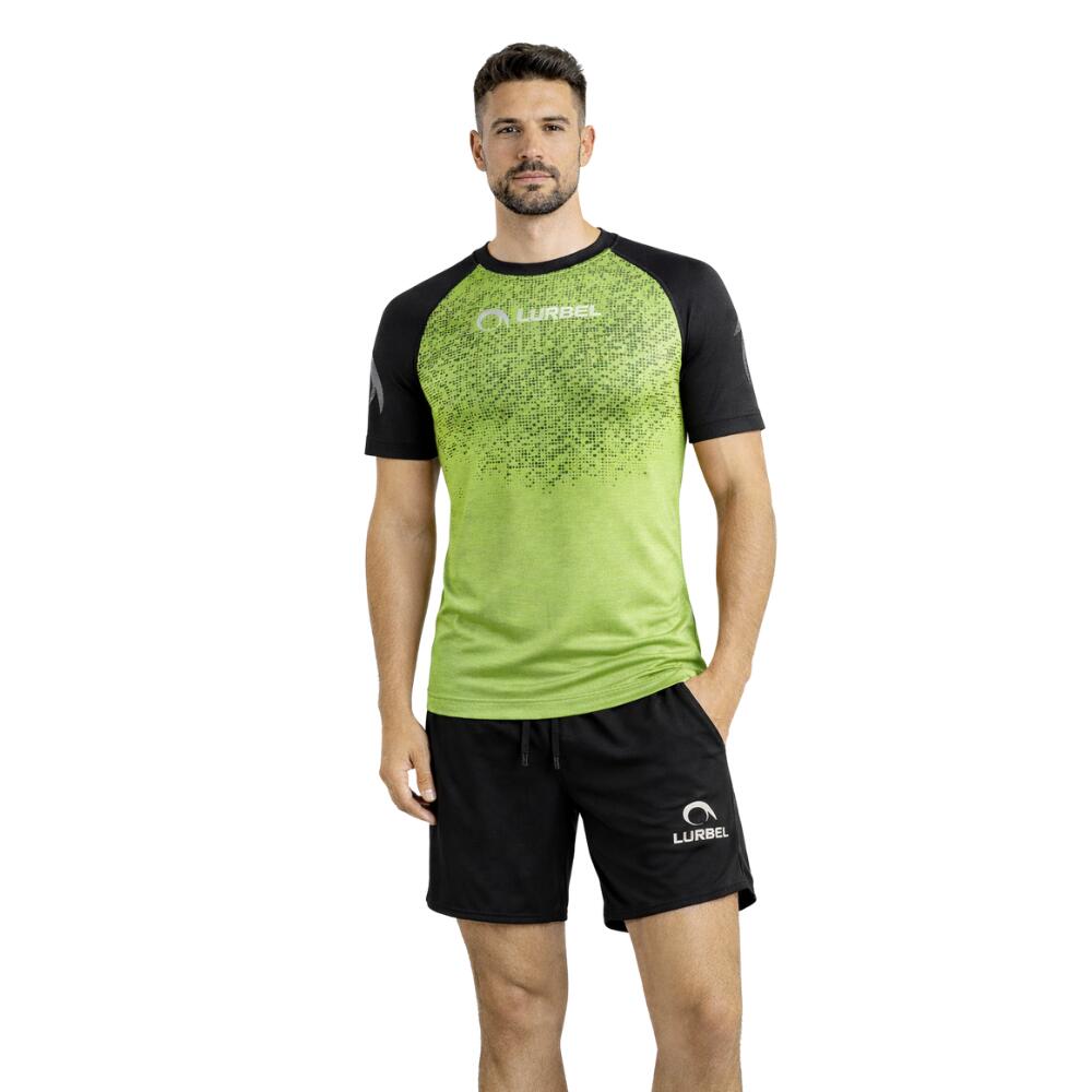 Lurbel Samba Pixel – Camiseta Técnica Running Hombre 1/2