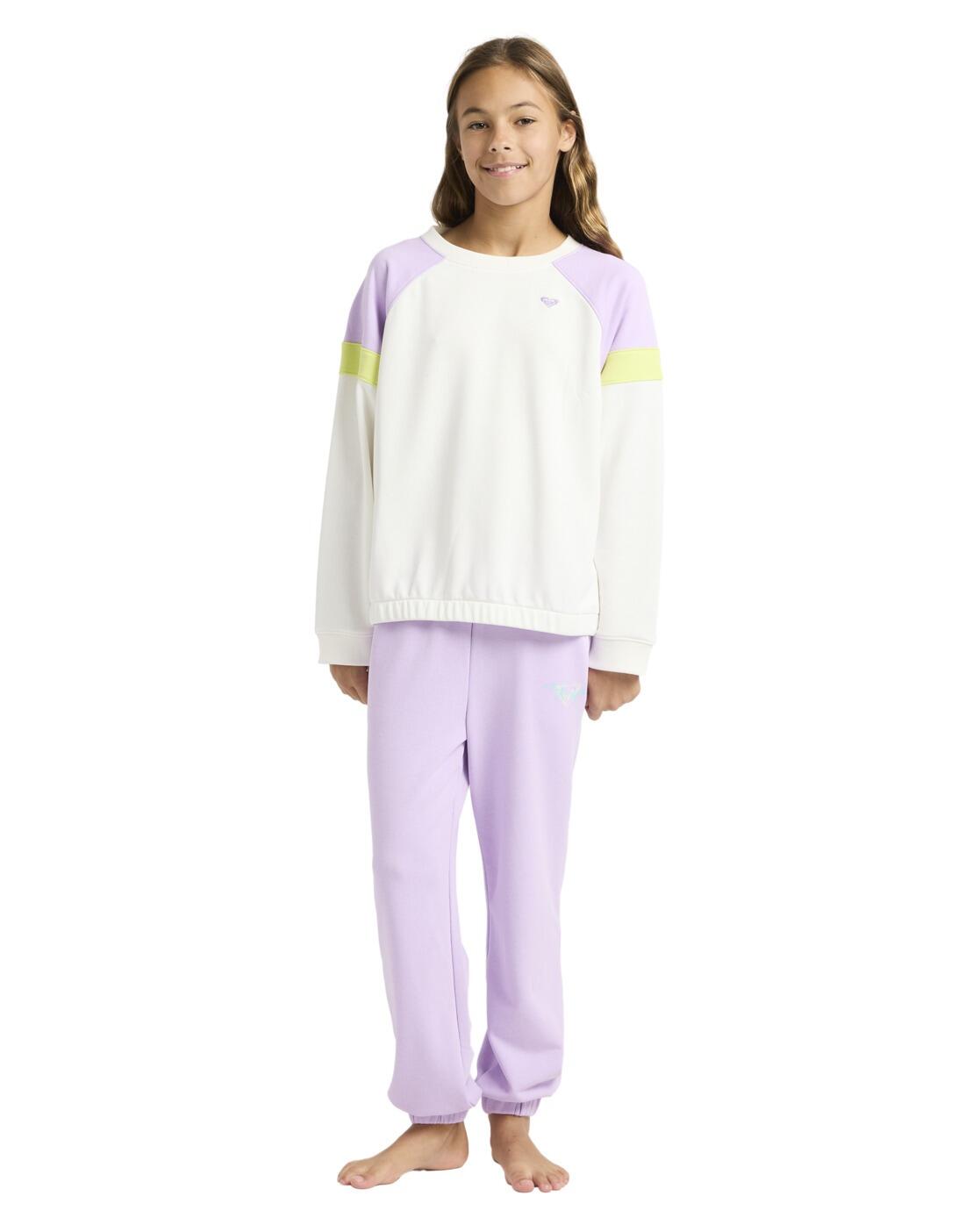 Sweat SWELL SPIRIT Blanc Fille 3/4