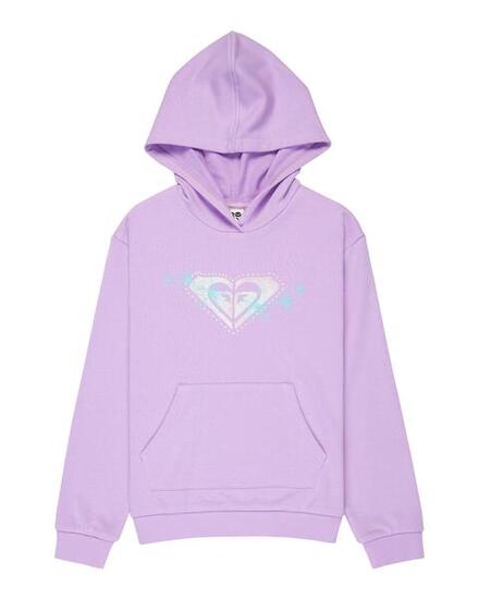 Sweat à capuche SURF FEELING TERRY Violet Fille