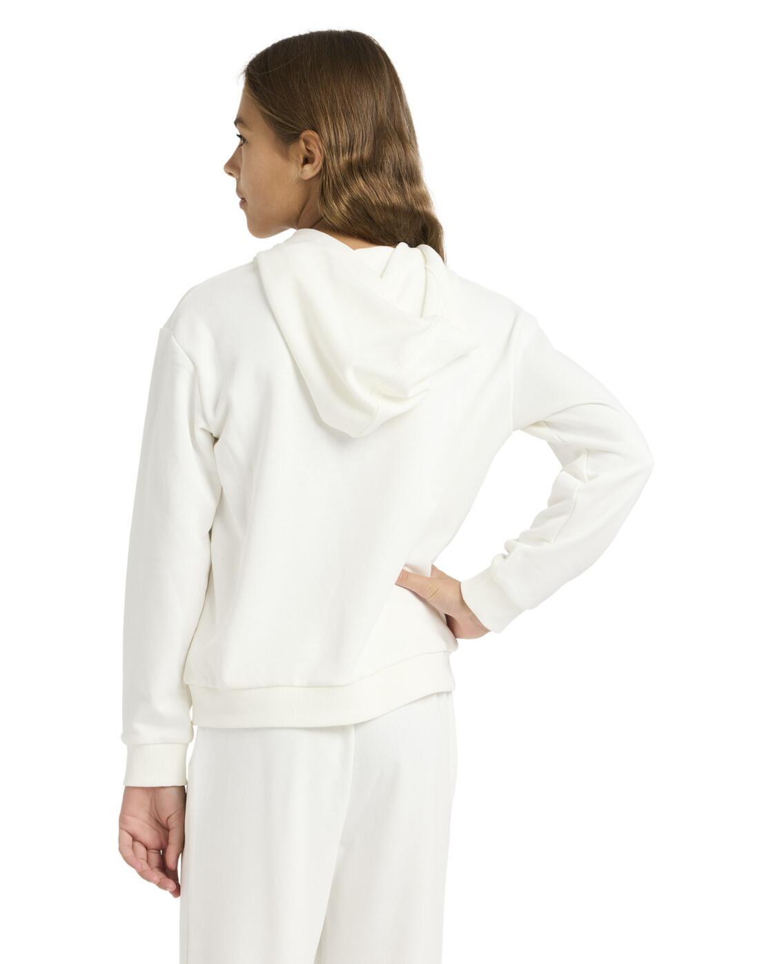 Bluza z kapturem dla Dziewczynki SURF FEELING TERRY Biały