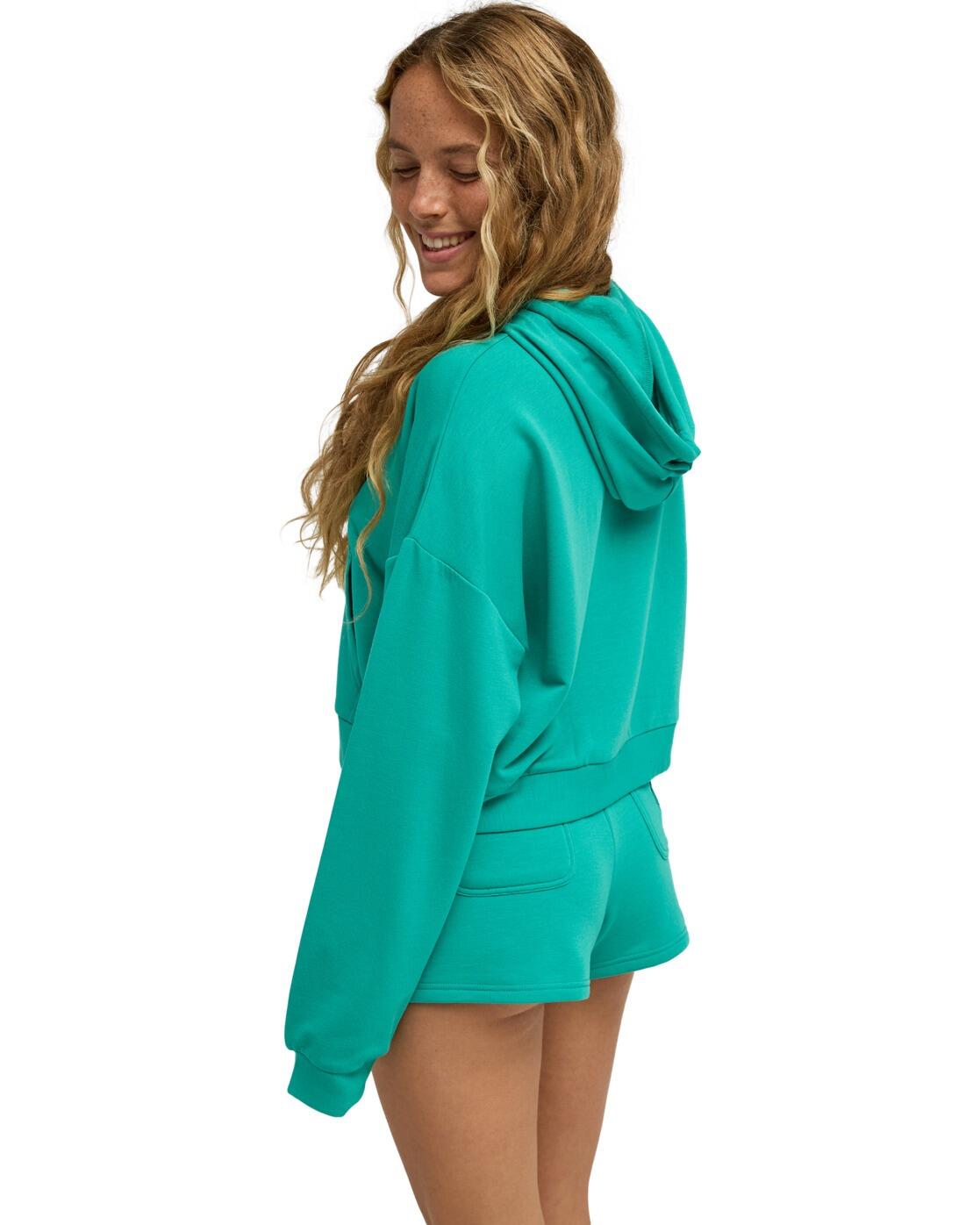 Sweat à capuche SURFING BY DAYLIGHT Vert Femme 2/4