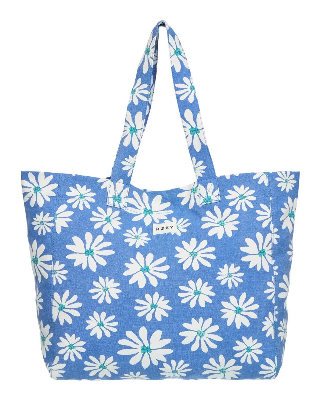 Torba typu tote dla Kobiety ANTI BAD VIBES Niebieski