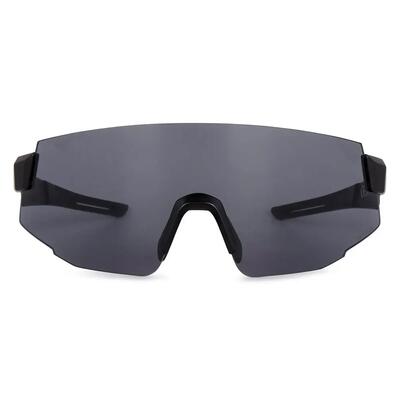 Sportbril vigor anti-fog smoke lens zwart