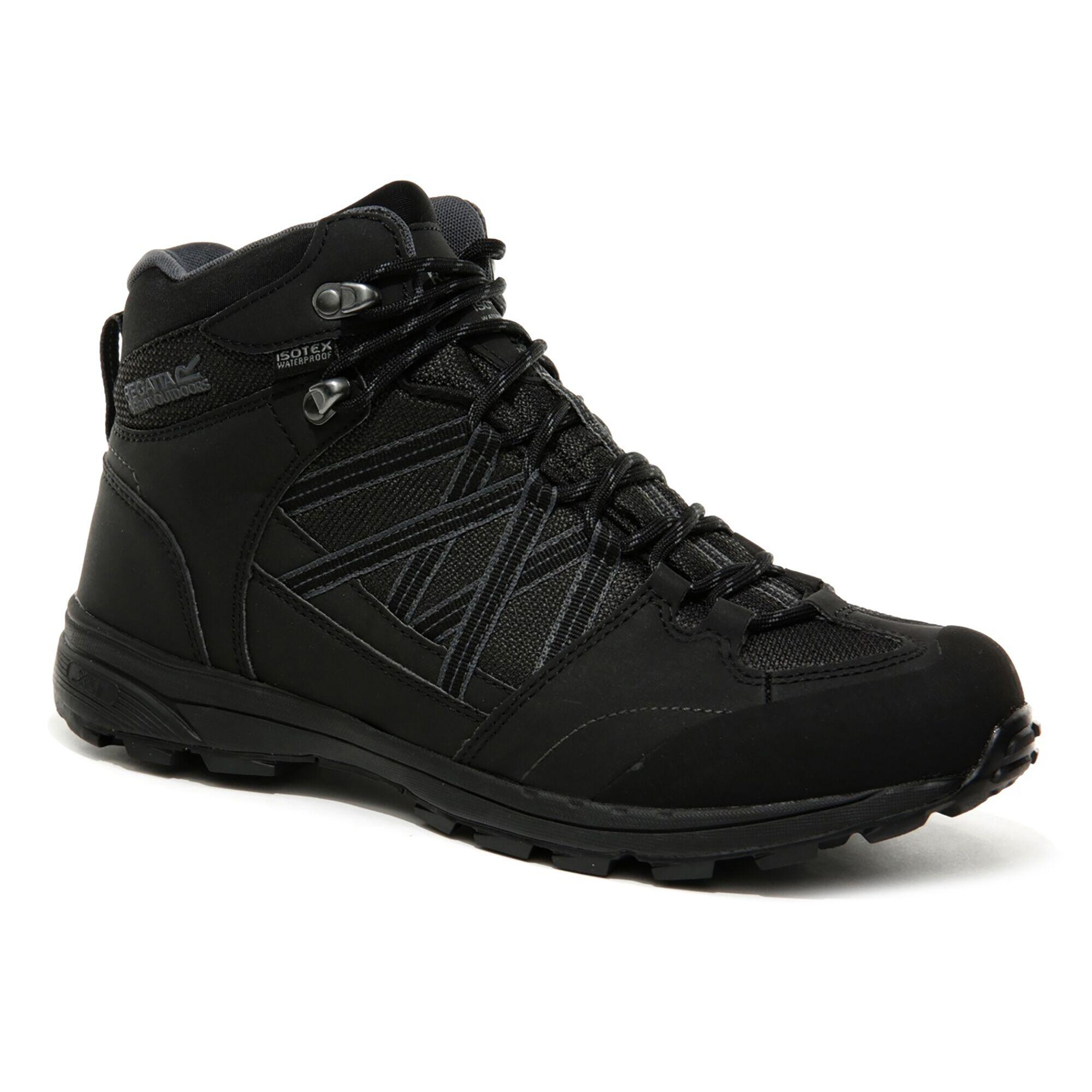 REGATTA Samaris II Men's Hiking Boots - Black/Grey