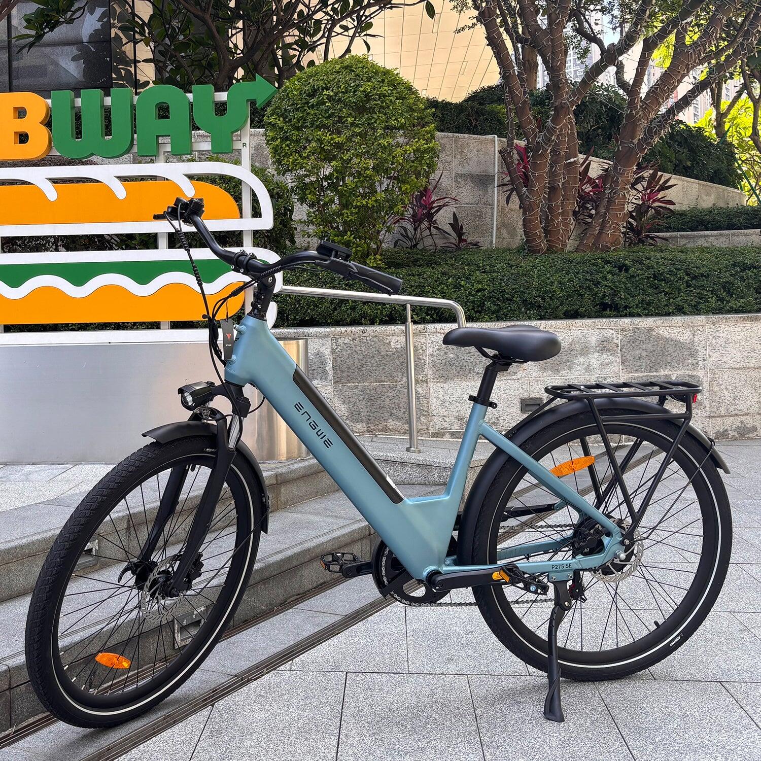 ENGWE P275 SE E-bike - 250W 468Wh  Pneus De 27.5 Polegadas- Azul 5/5