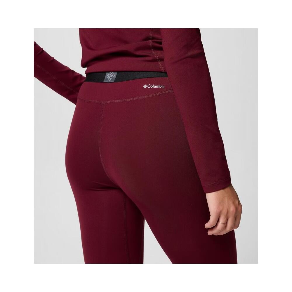 COLUMBIA Collant Technique Midweight Stretch Femme - RICH WINE 4/7