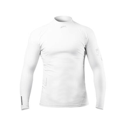 Eco Spandex Top manches longues homme blanc
