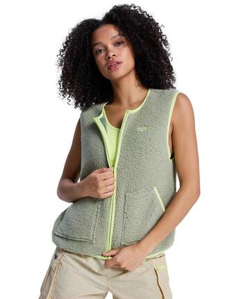 Veste sans manches en polaire BOUNDLESS SPIRIT Vert Femme