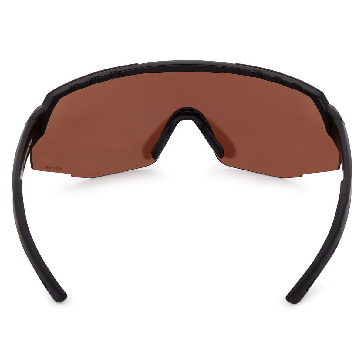 Radsportbrille Pride HDII mit Anti-Fog und Wechselgläsern Schwarz 5/7