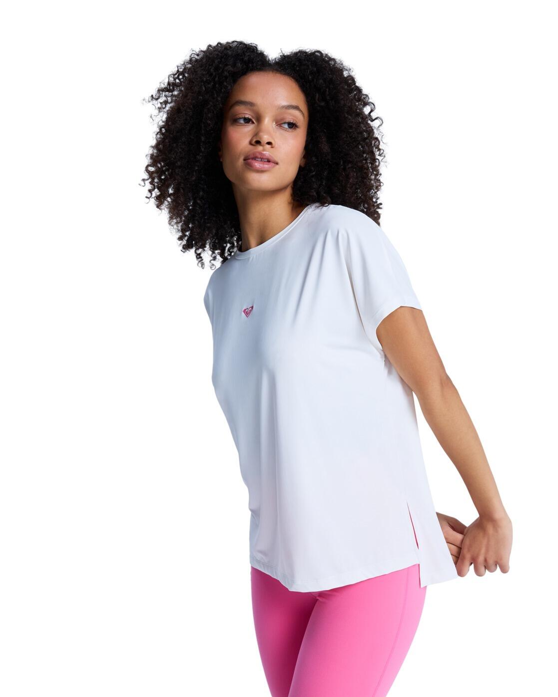 Haut de sport manches courtes MOVE FREE 2 Blanc Femme 3/4
